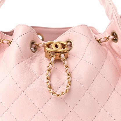 Chanel Caviar Quilted Small Chanel 25 Handbag Light Pink 8 of 10