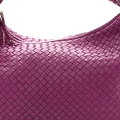 Bottega Veneta Nappa Intrecciato Large Veneta Hobo Orchid 9 of 12