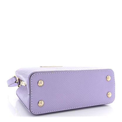 Louis Vuitton Karung Mini Capucines Lilas 4 of 11