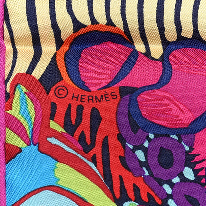 Hermes Silk Under The Waves Scarf 90 4 of 4