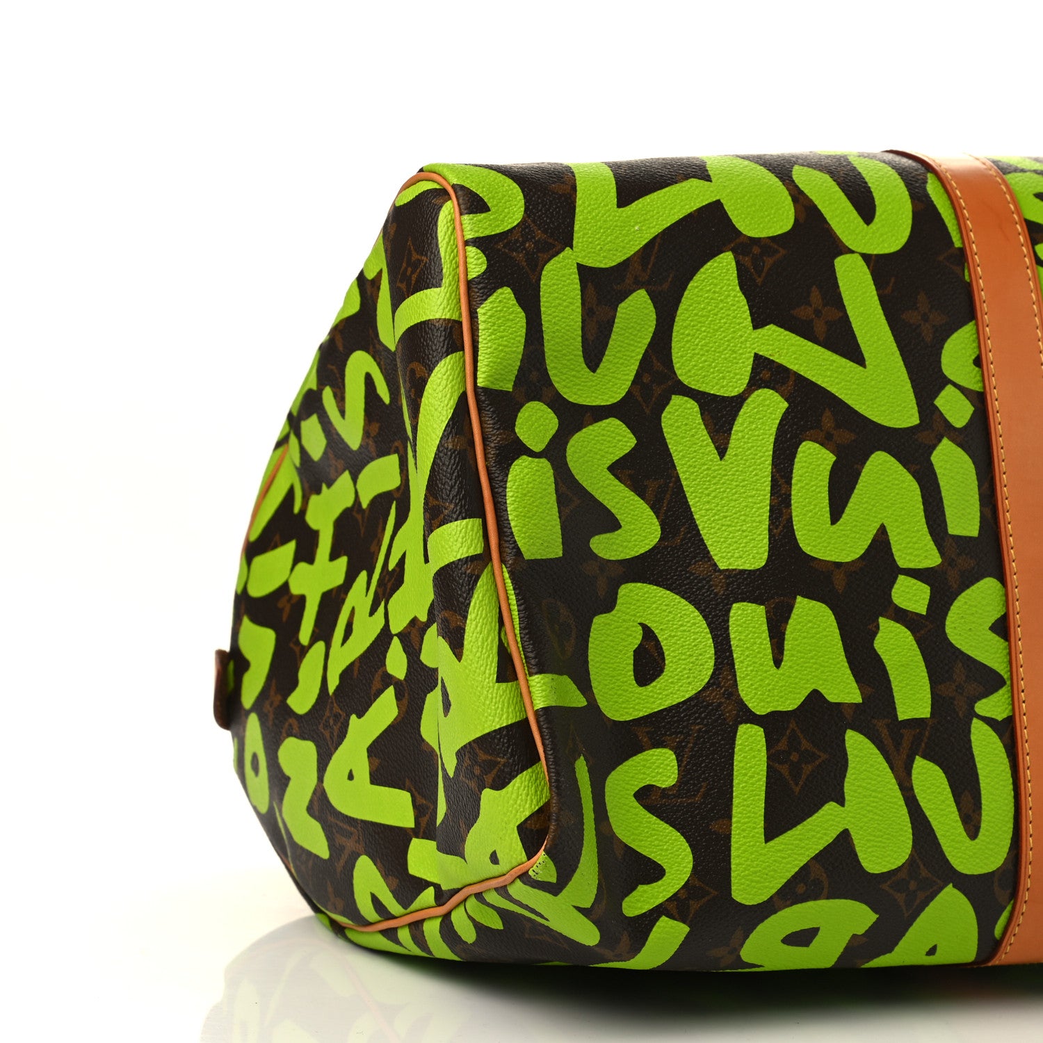 Louis Vuitton Monogram Graffiti Keepall 50 Green 8 of 9