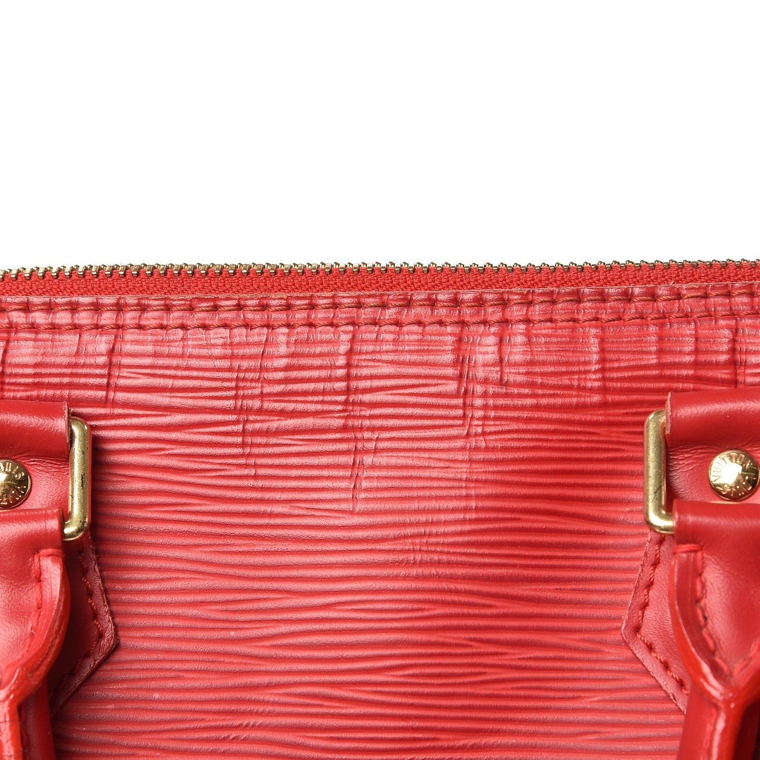 Louis Vuitton Epi Speedy 30 Castillan Red 8 of 13