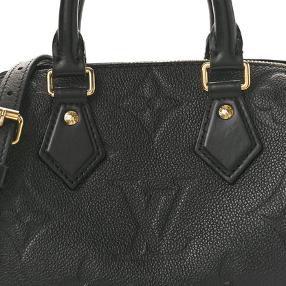 Louis Vuitton Empreinte Monogram Giant Speedy Bandouliere 20 Black 7 of 10