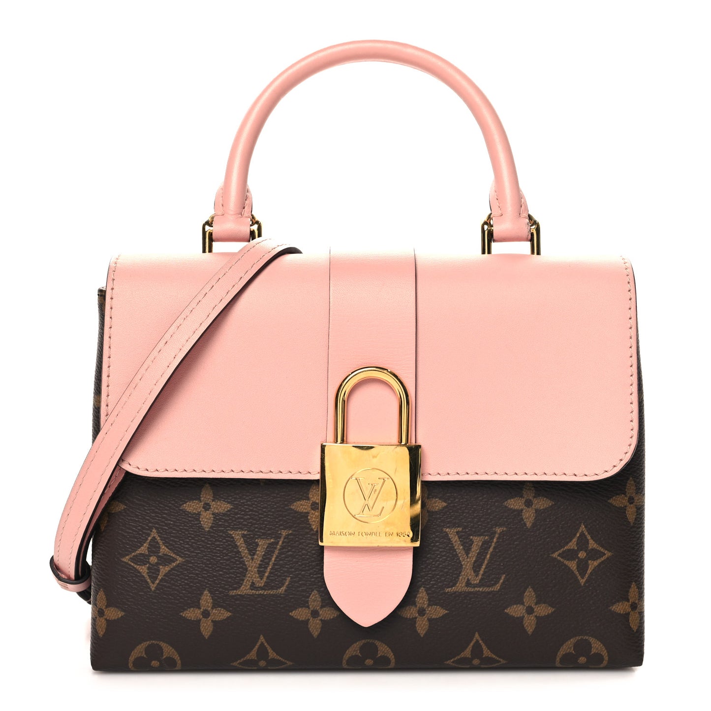 Monogram Locky BB Rose Poudre