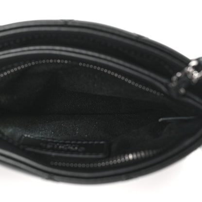 Chanel Lambskin Quilted Uniform Crossbody Bag Black 5 of 11