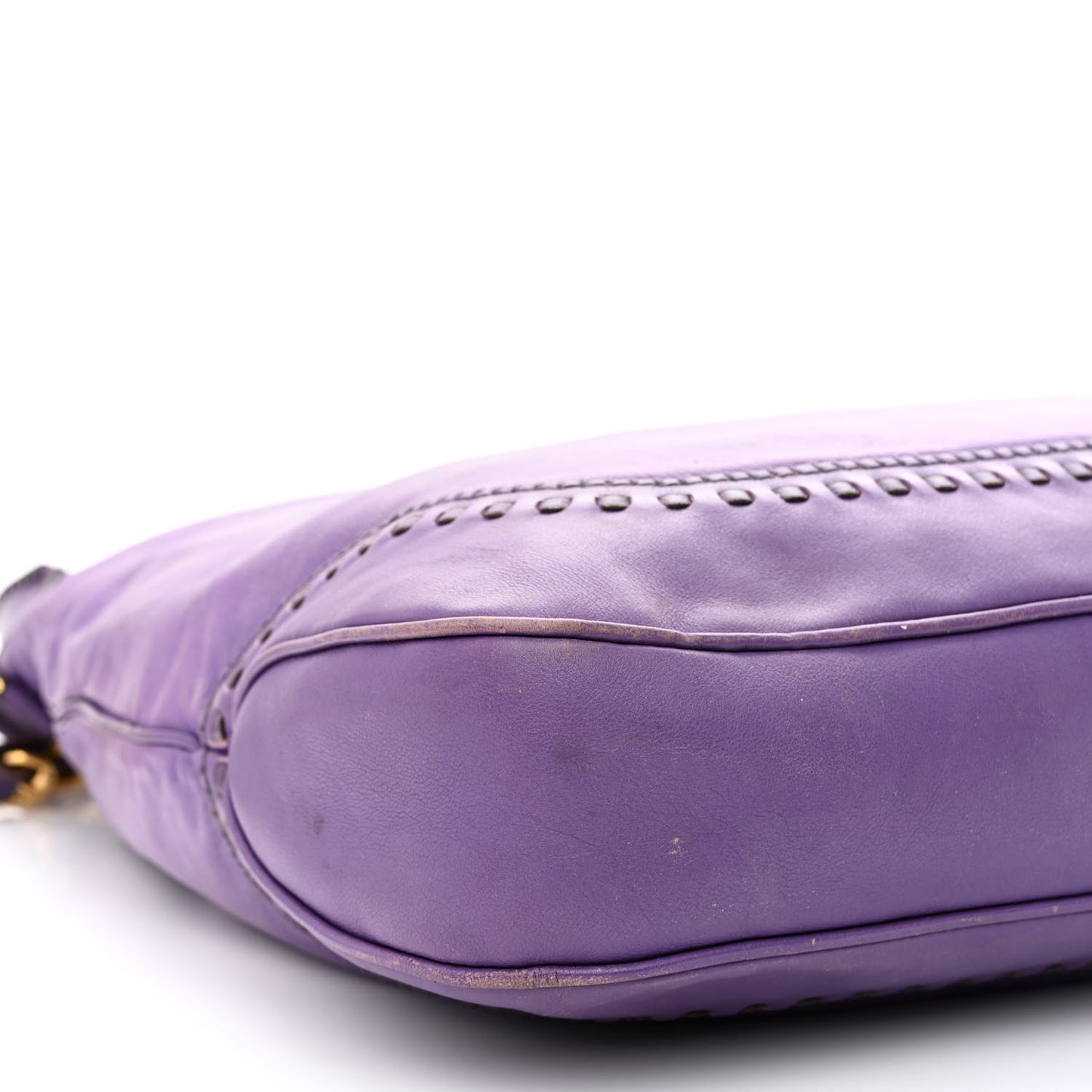 Calfskin Large New Jackie Hobo Purple