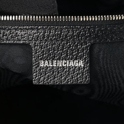 Gucci X BALENCIAGA BB Monogram Web Medium Ophidia Shopping Tote Black 8 of 9