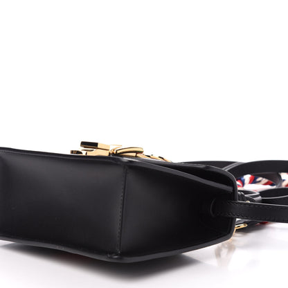 Gucci Calfskin Mini Sylvie Top Handle Bag Black 11 of 12