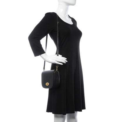 Mulberry Small Classic Grain Calfskin Small Darley Satchel Black 2 of 7