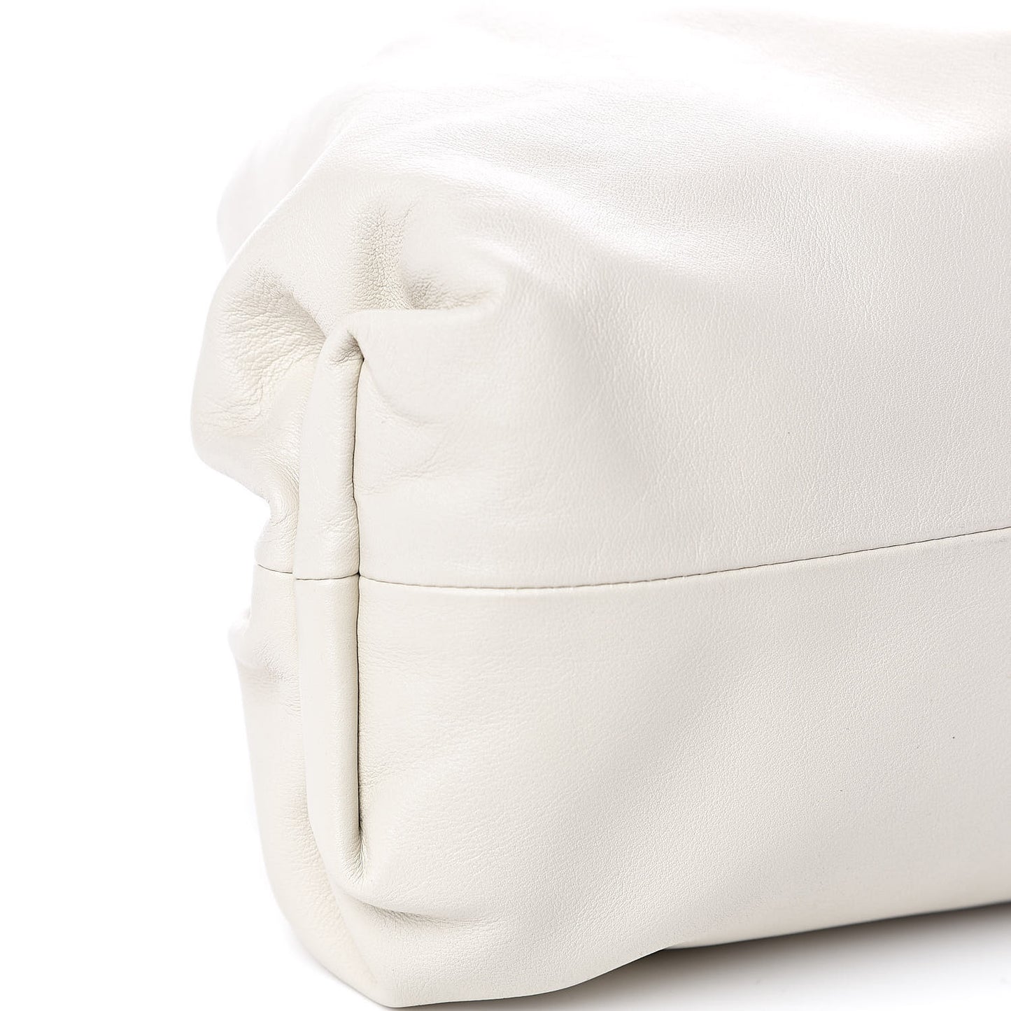 Smooth Butter Calf The Pouch Oversized Clutch Mist