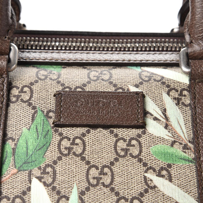 Gucci GG Supreme Monogram Tian Web Medium Duffle Beige Multicolor New Acero 8 of 8