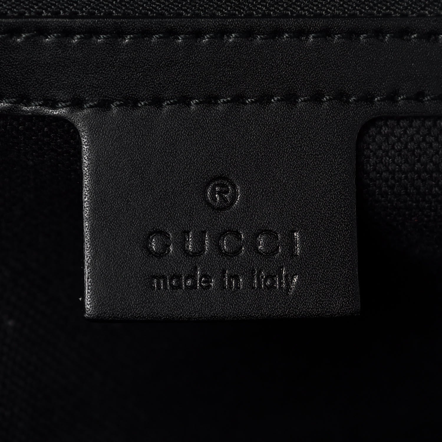 Gucci Soft GG Supreme Monogram Appia Calfskin Web Large Carry On Duffle Bag Black Grey 6 of 15
