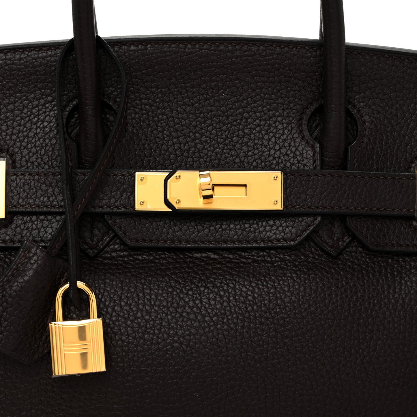 Taurillon Clemence Birkin 30 Chocolate