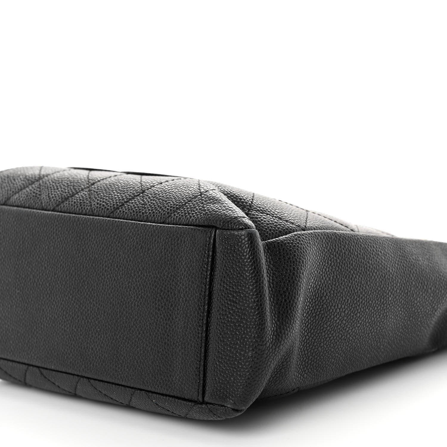 Chanel Caviar Quilted Petit Shopping Tote PST Black 10 of 10