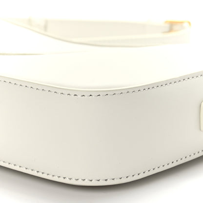 Celine Smooth Calfskin Cuir Triomphe Mini Camera Shoulder Bag White 8 of 8