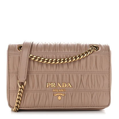 Prada Nappa Gaufre Flap Cipria 1 of 11