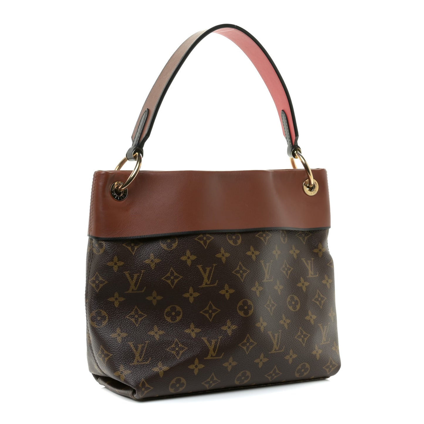 Monogram Tuileries Besace Caramel Rouge