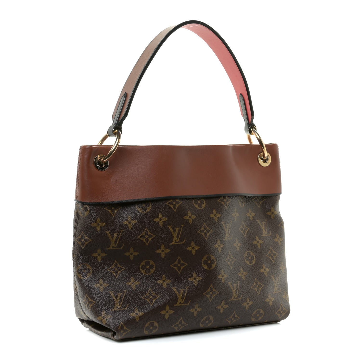 Louis Vuitton Monogram Tuileries Besace Caramel Rouge 3 of 12