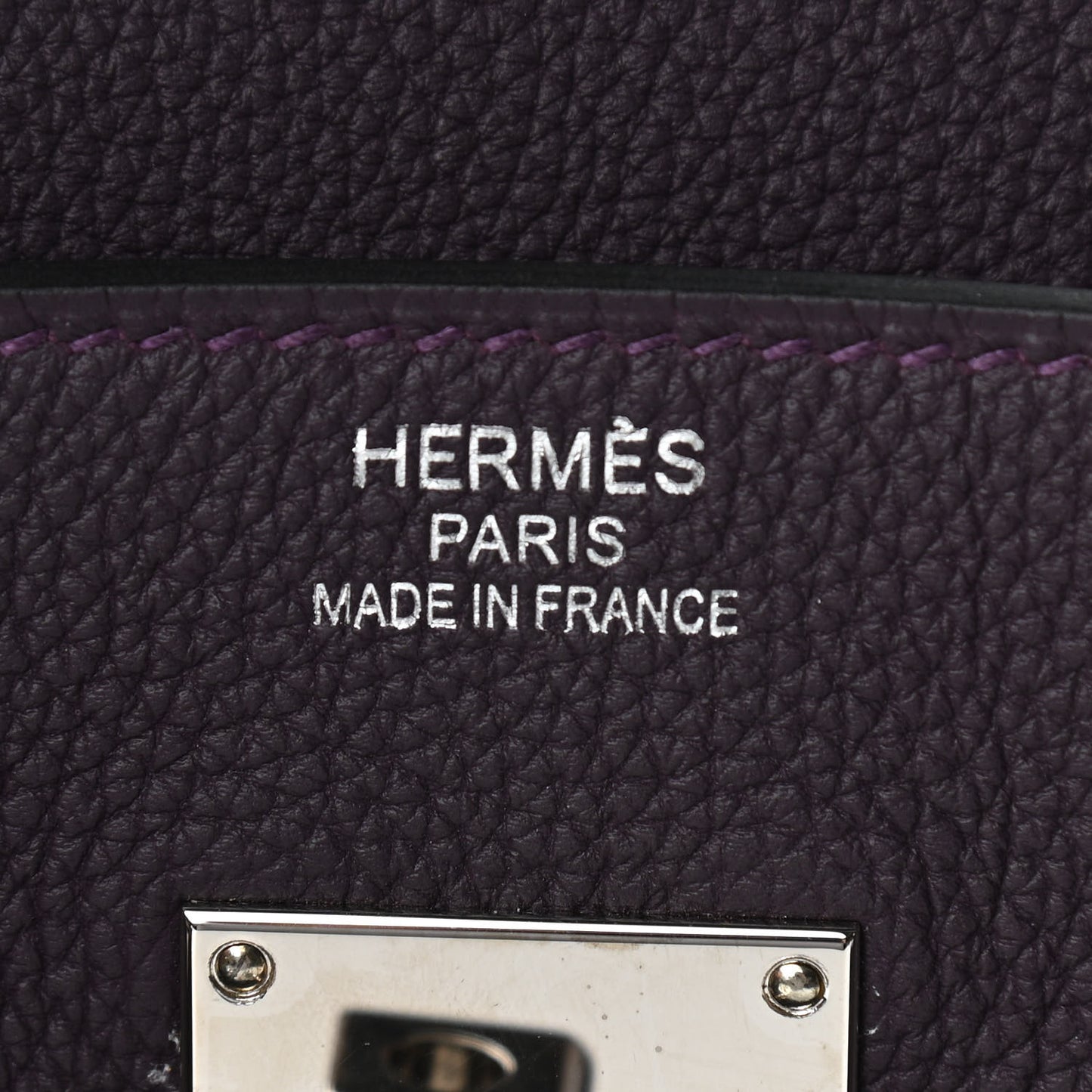 Togo HAC Birkin 40 Raisin