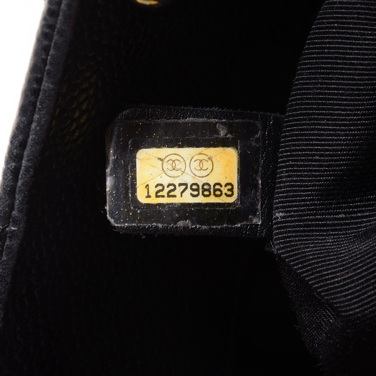 Chanel Caviar Quilted Grand Shopping Tote GST Black 7 of 7