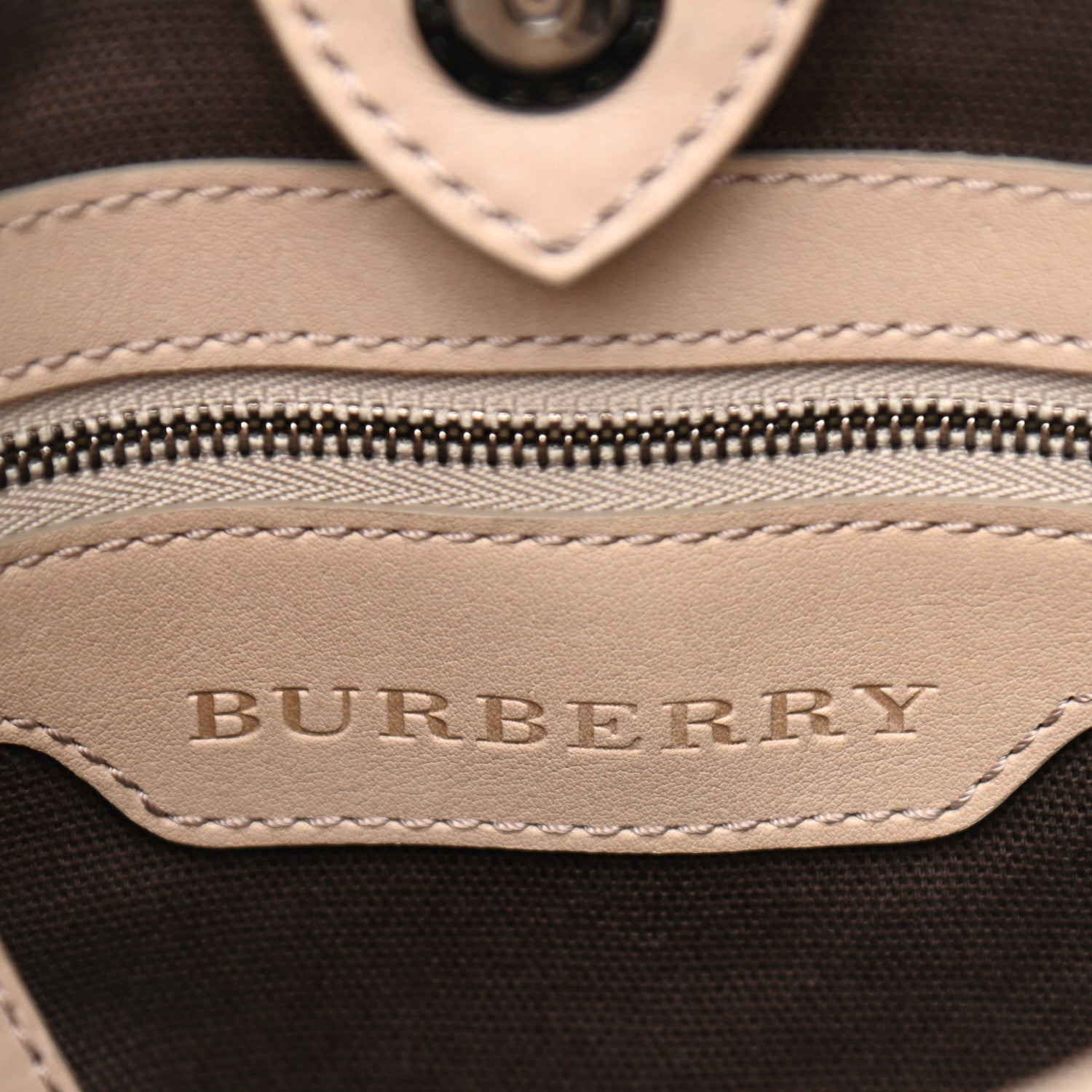 Burberry Smoked Check Small Northfield Tote Trench 7 of 13