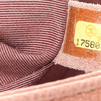 Chanel Iridescent Caviar Quilted Large Boy Flap Beige 6 of 9