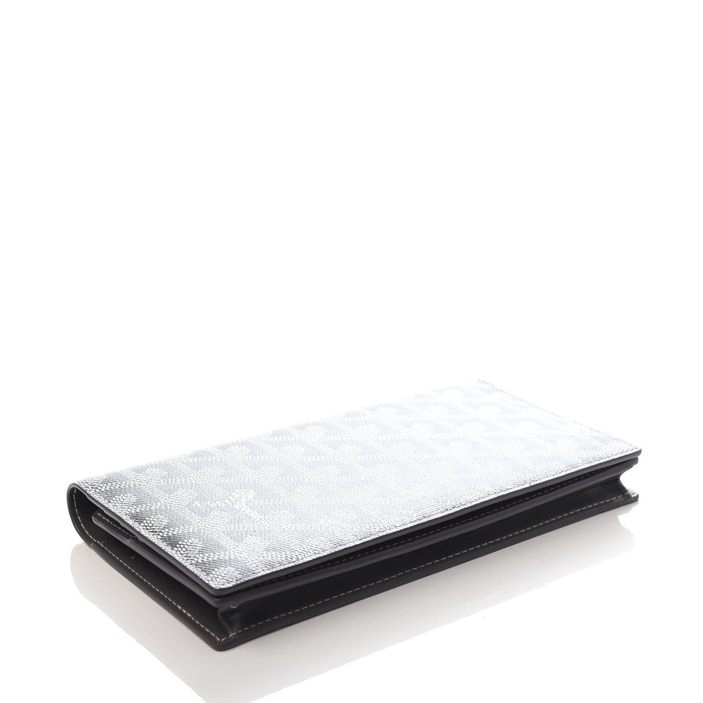 Goyardine Long Bi-Fold Wallet Grey