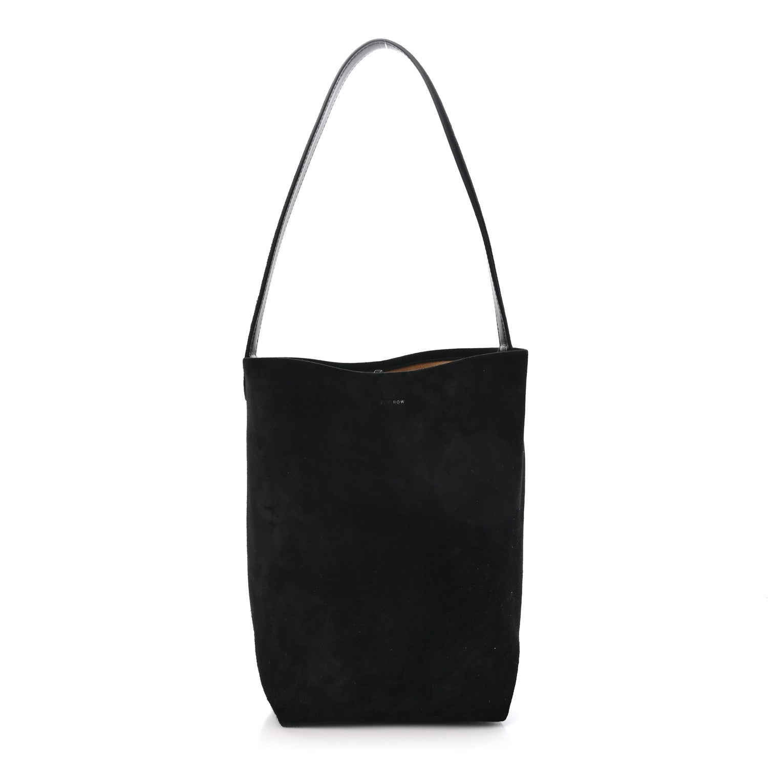 The Row Suede Calfskin Medium N/S Park Tote Black 1 of 10