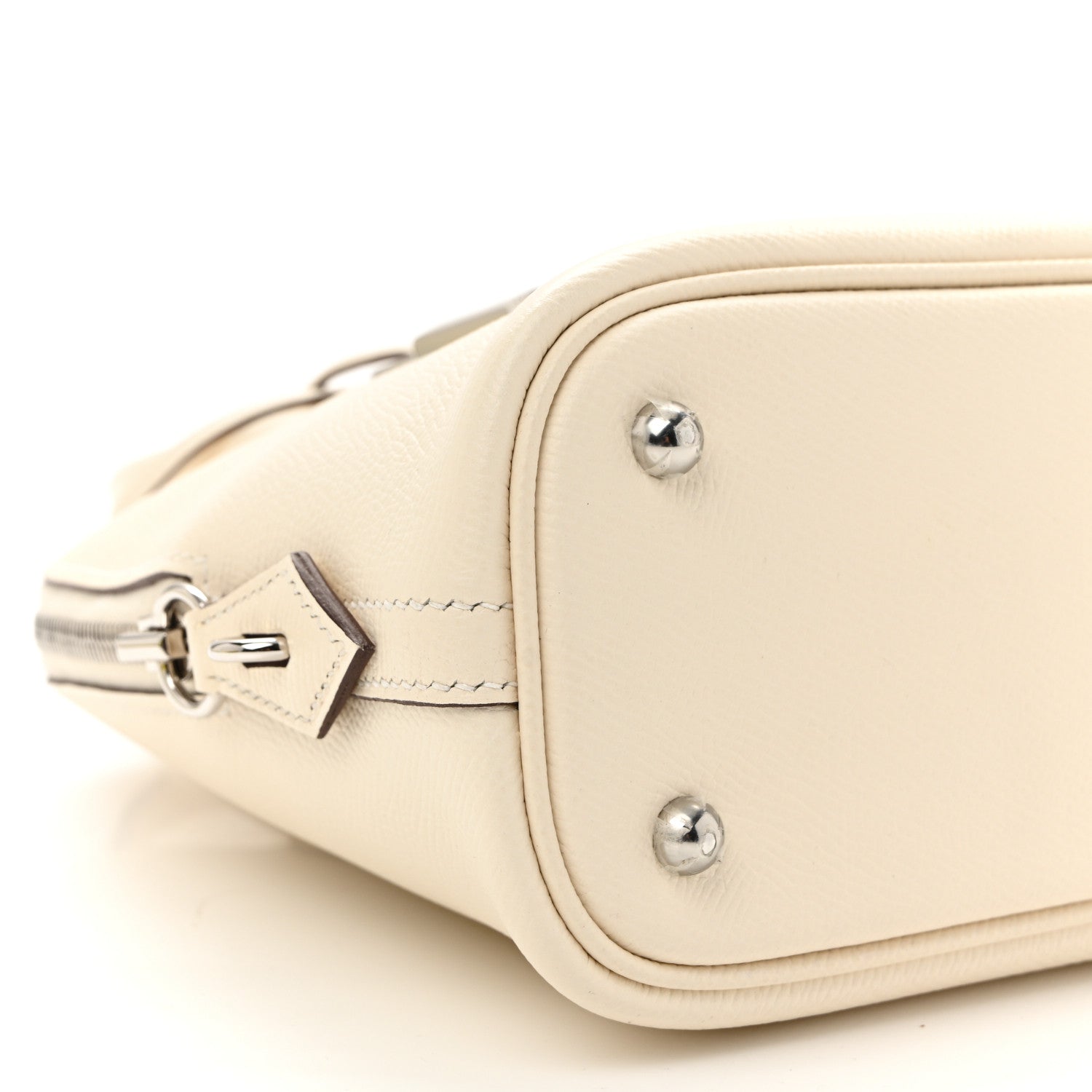 Hermes Epsom 1923 Sangle Bolide 25 Nata Bleu Indigo Lime 15 of 31