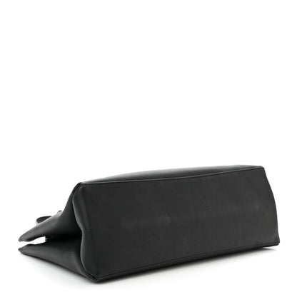 Louis Vuitton Grained Calfskin Lockme Shopper Black 3 of 11