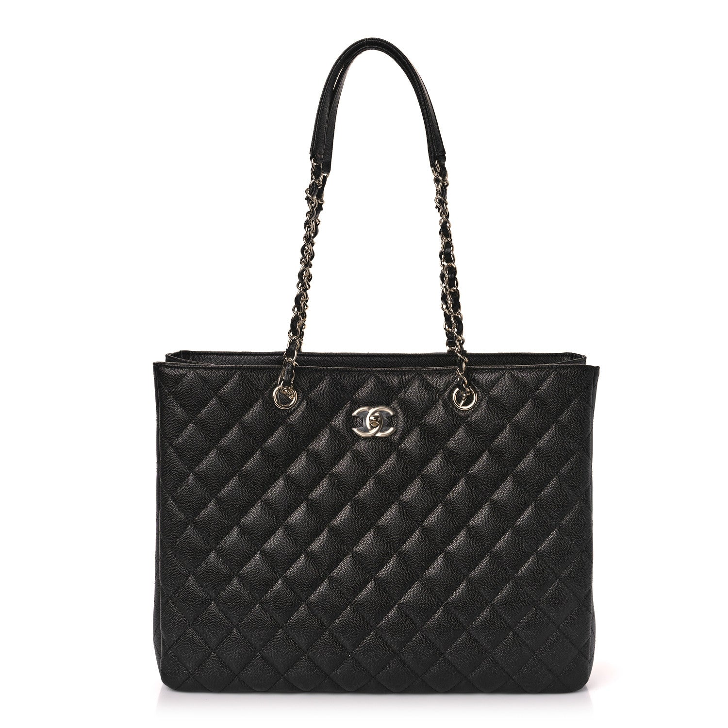 Chanel Caviar Quilted Large Shopping Tote Black 1 of 9