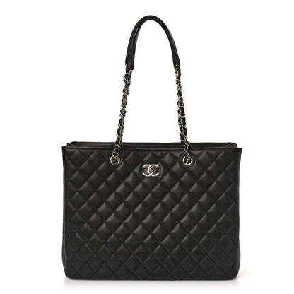 Chanel Caviar Quilted Large Shopping Tote Black 1 of 9