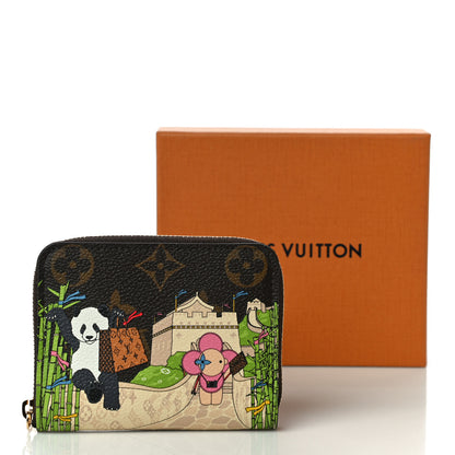 Louis Vuitton Monogram 2021 Christmas China Animation Zippy Coin Purse Myosotis Blue 10 of 10