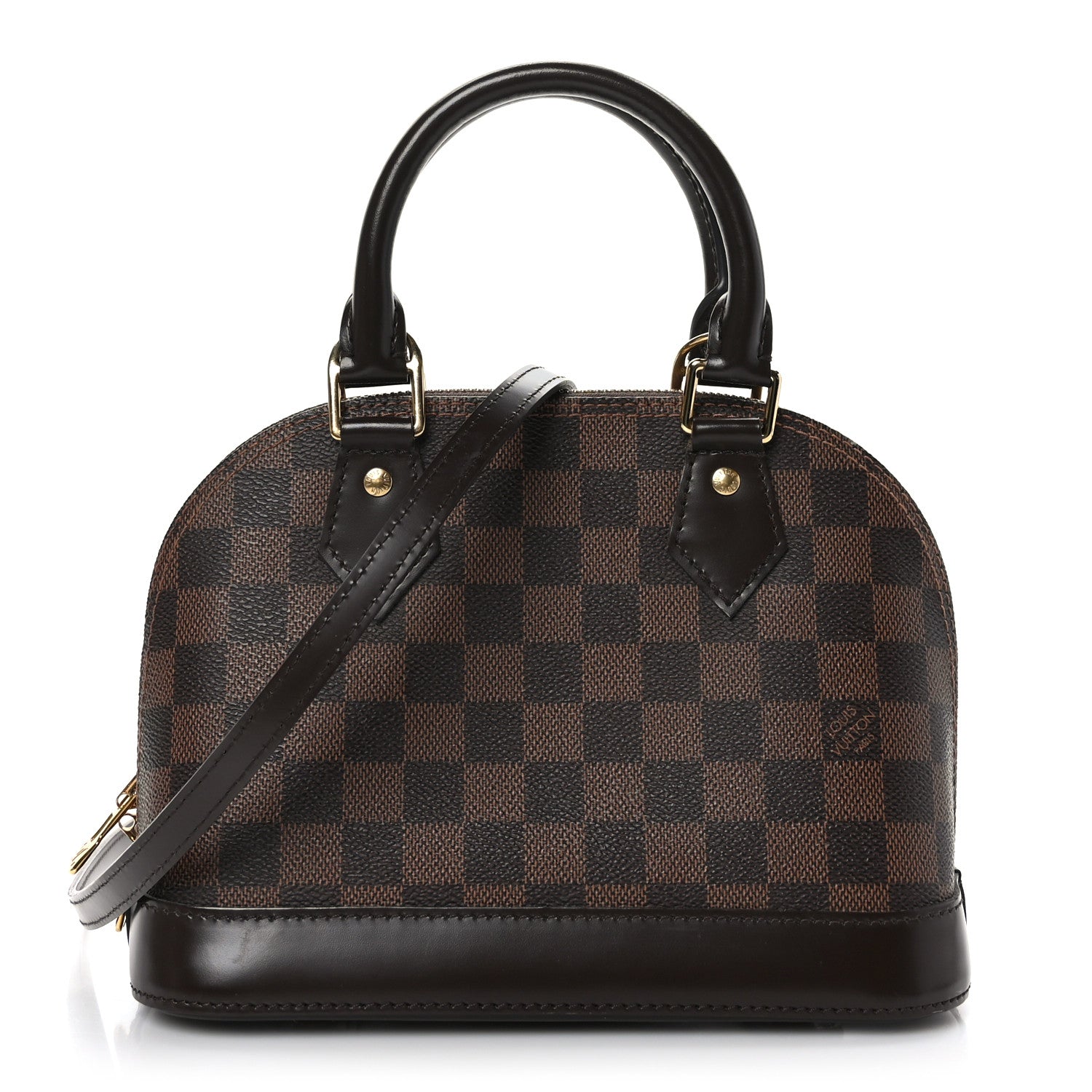 Louis Vuitton Damier Ebene Alma BB 1 of 8