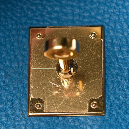 Hermes Togo Birkin 30 Bleu De Galice 36 of 43