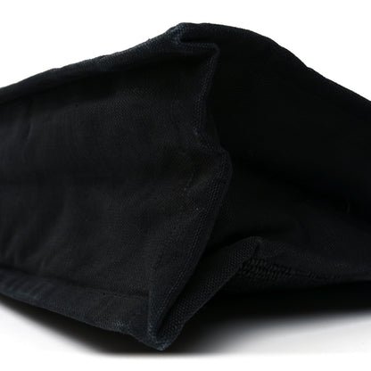 Saint Laurent Raffia Linen Calfskin Rive Gauche Tote Black 11 of 12