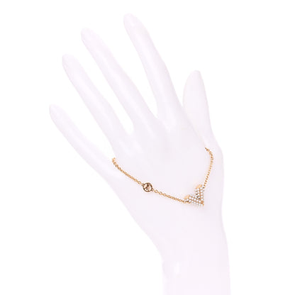 Louis Vuitton Essential V Perle Bracelet Gold 2 of 4