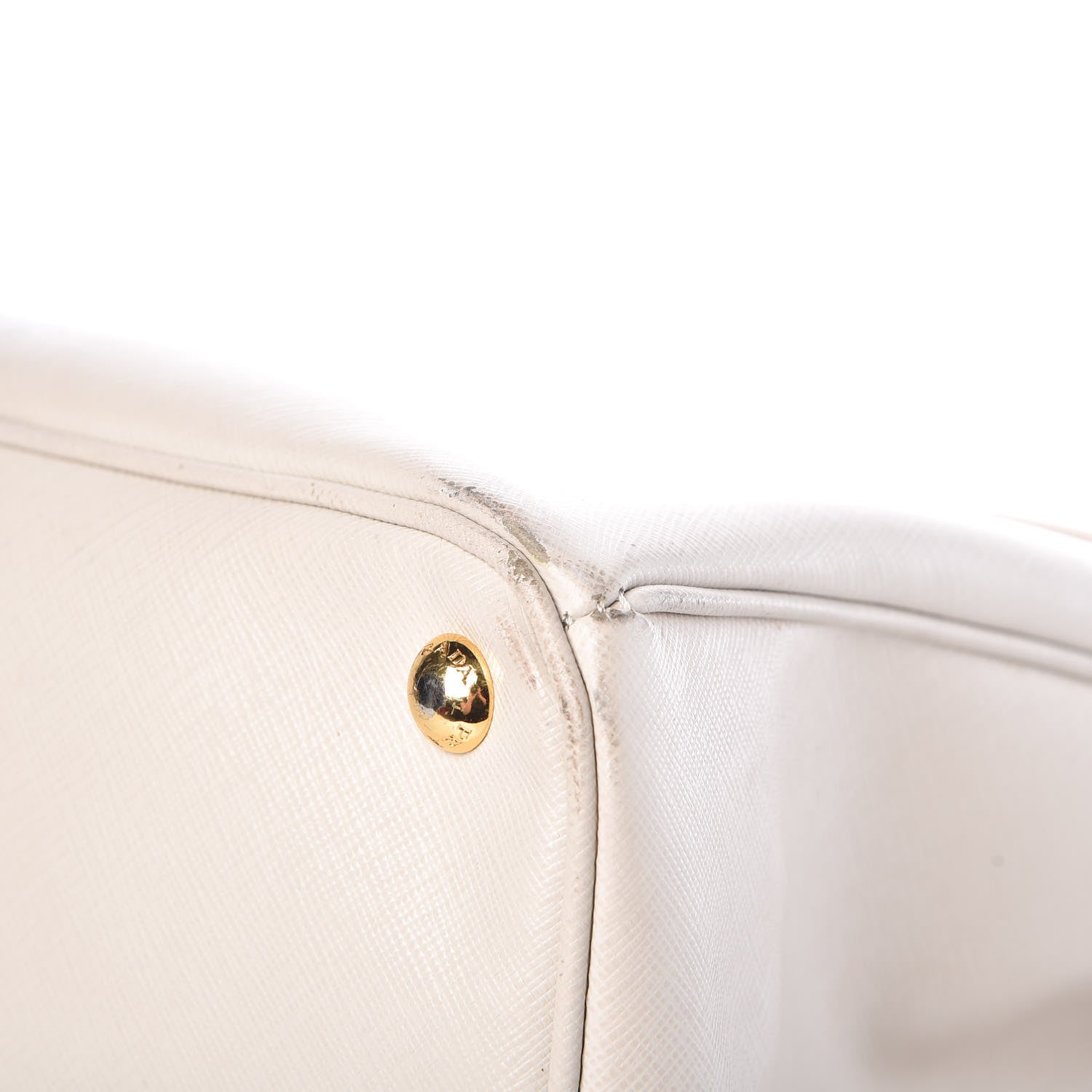 Prada Saffiano Large Galleria Double Zip Tote Talco 12 of 23