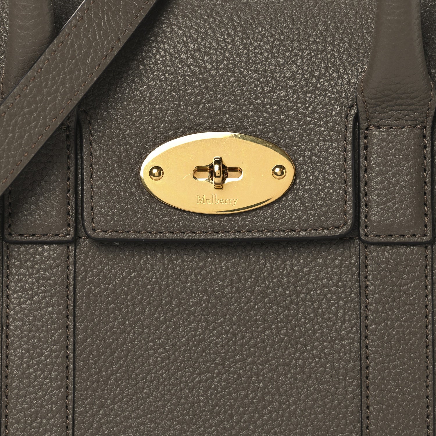 Mulberry Classic Grain Small Bayswater Clay 7 of 10