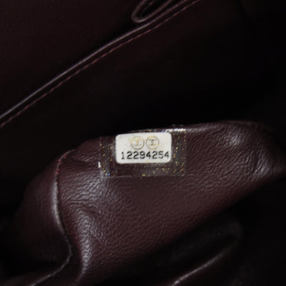 Chanel Patent Quilted Medium Double Flap Bordeaux 11 of 11