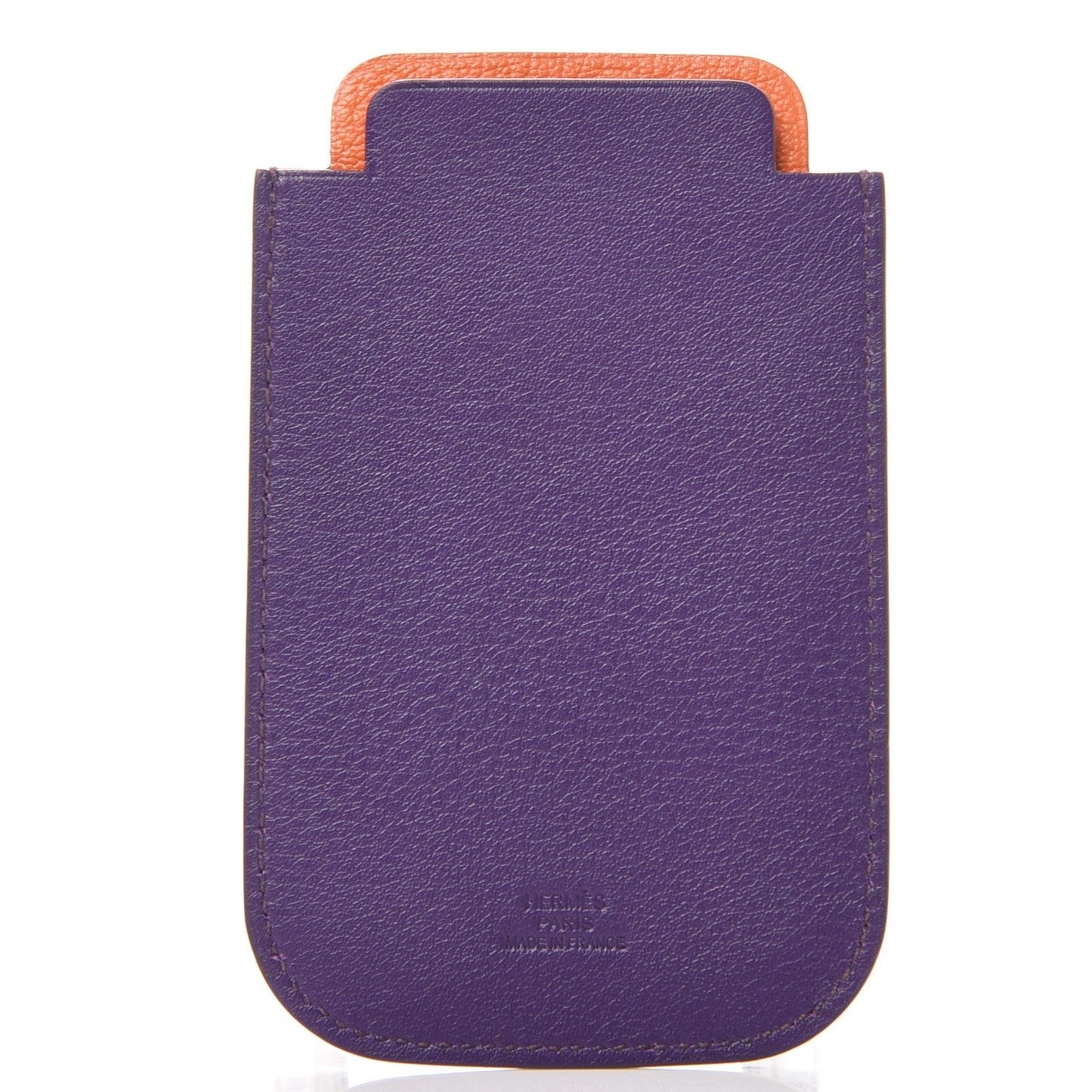 Swift Chevre Mysore iPhone Case Ultraviolet Potiron