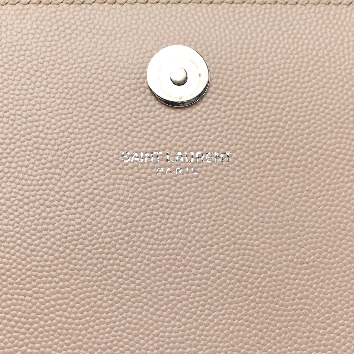 Grain De Poudre Classic Kate Monogram Clutch Powder