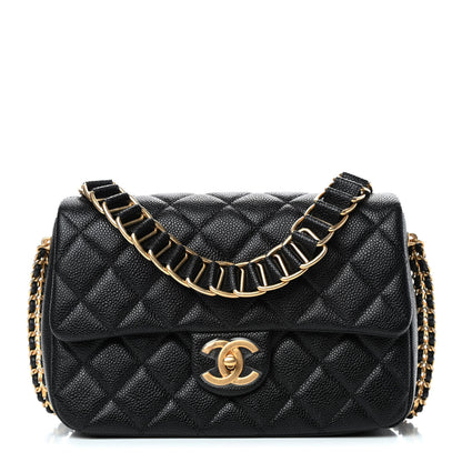 Chanel Caviar Quilted Chain Soul Flap Black 1 of 4