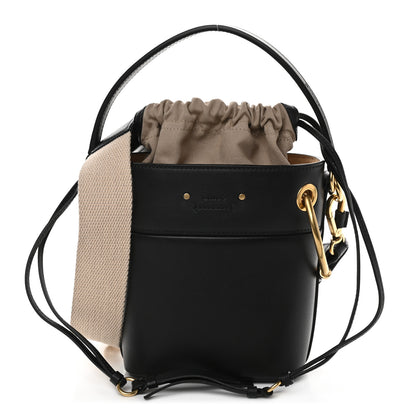 Chloe Smooth Calfskin Mini Roy Bucket Bag Black 1 of 13