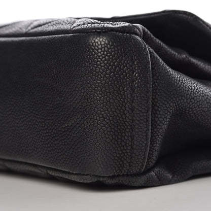 Chanel Iridescent Caviar Quilted Medium Lady Pearly Flap Black 12 of 16