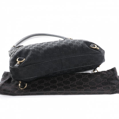 Gucci Monogram Abbey Hobo Black 6 of 8