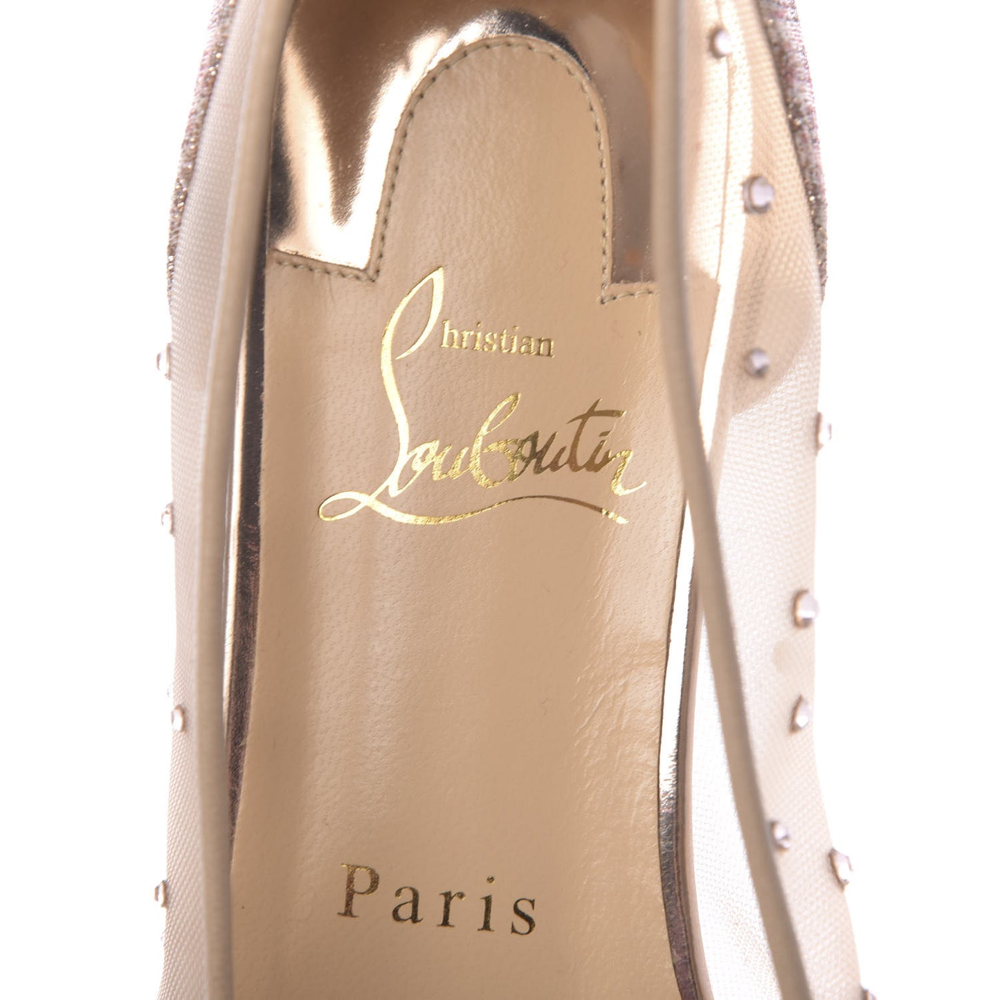 Crystal Strass Follies Flats 37 Crystal