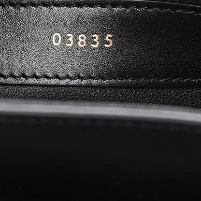 Celine Satinated Calfskin Small 16 Top Handle Bag Black 6 of 9