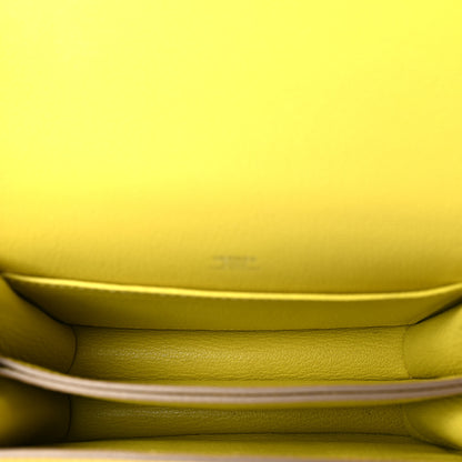 Hermes Evercolor Mini Sac Roulis Lime 5 of 9