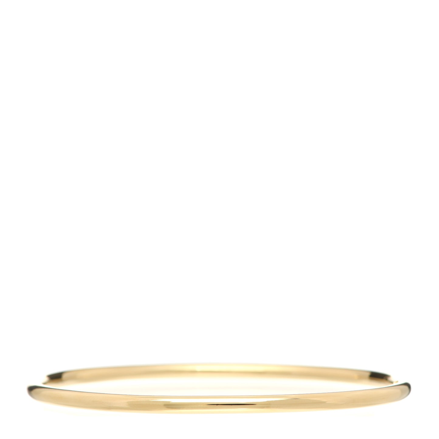 18K Yellow Gold 3mm Bangle Bracelet